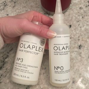 Olaplex no 3 and no 1
